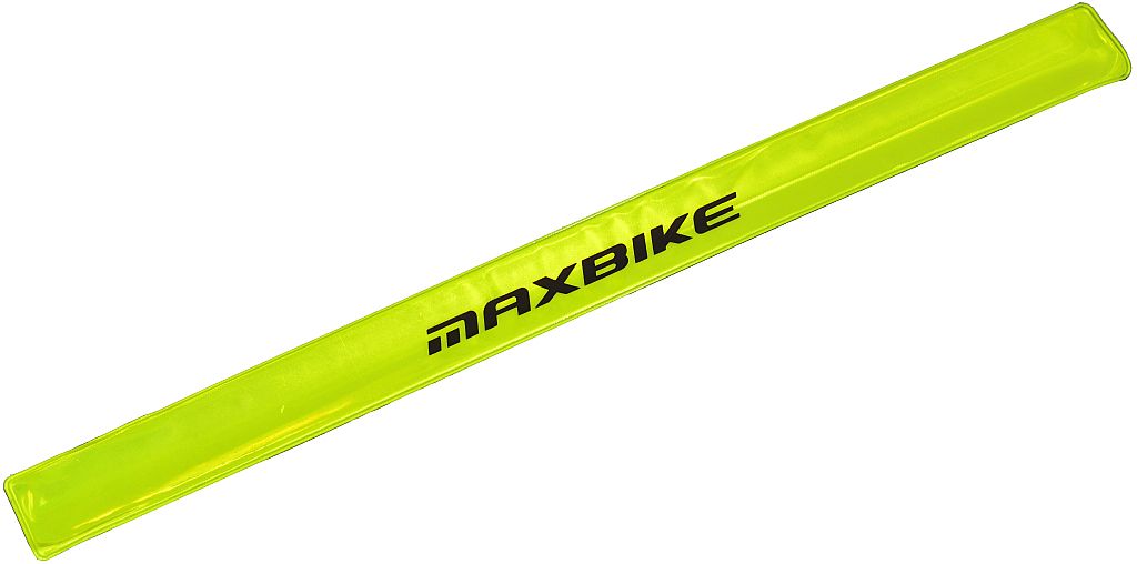 Reklamní páska rolovací zelená 34cm logo MAXBIKE