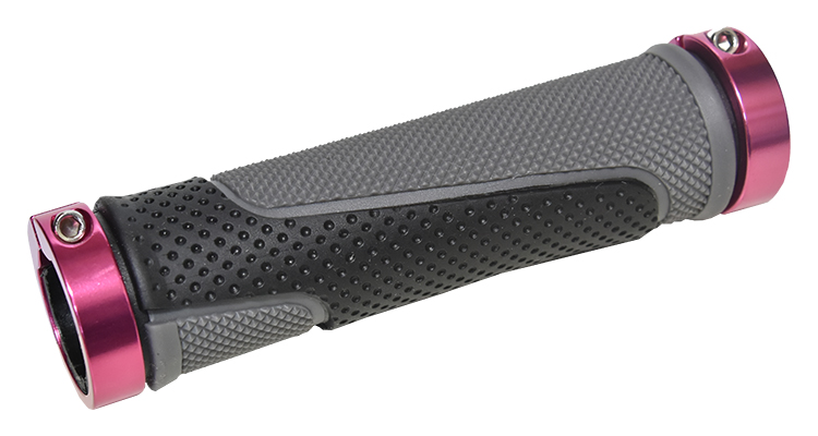 Gripy PROFIL G308 imbus 130mm černo-růžové