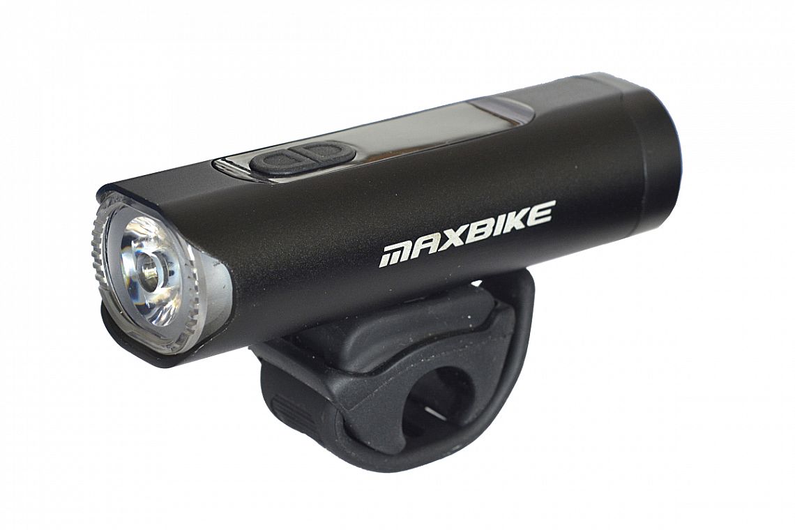 Světlo přední MAXBIKE JY-7129 500 lumenů USB + powerbanka