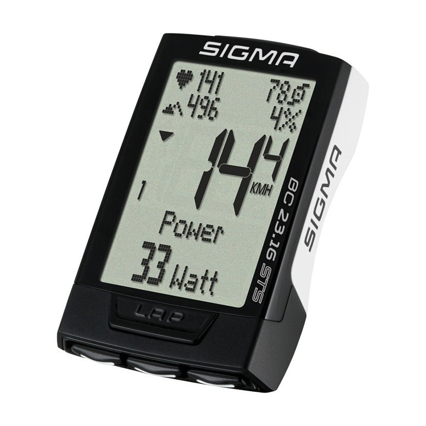 Sigma BC 23.16 STS/CAD *02316 bezdrátový, bílý