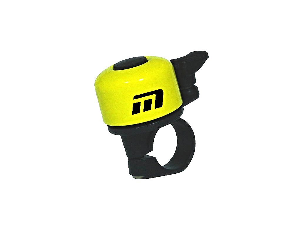 Zvonek Baby žlutý logo Maxbike