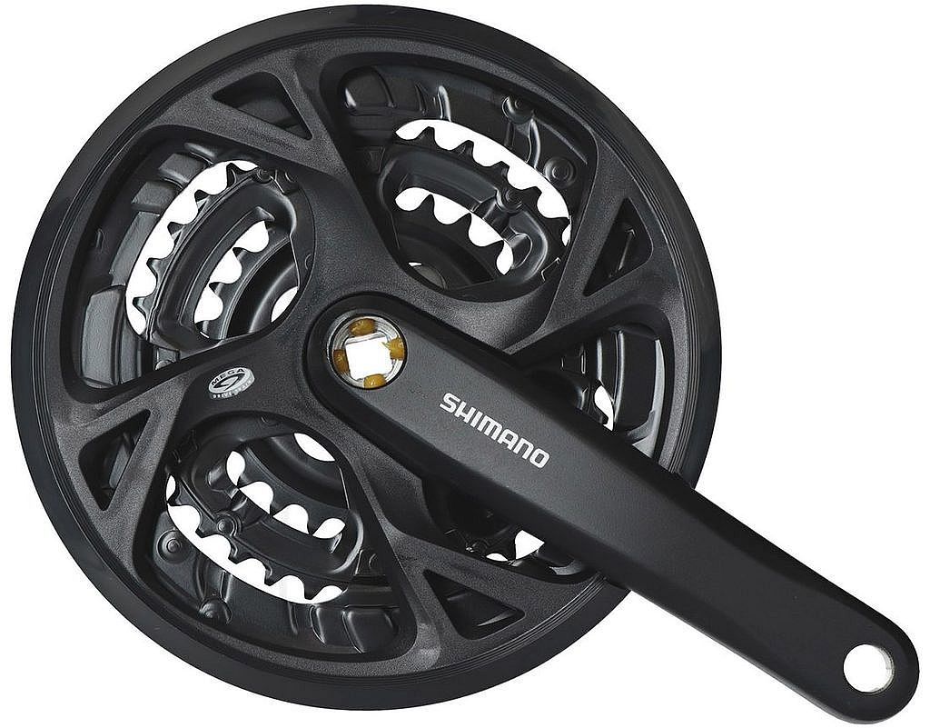 Kliky Shimano FC-M371 48z s krytem černé