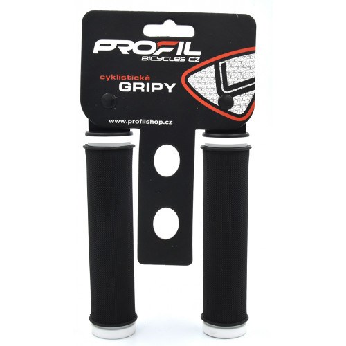 Gripy PROFIL G103 černo-bílé