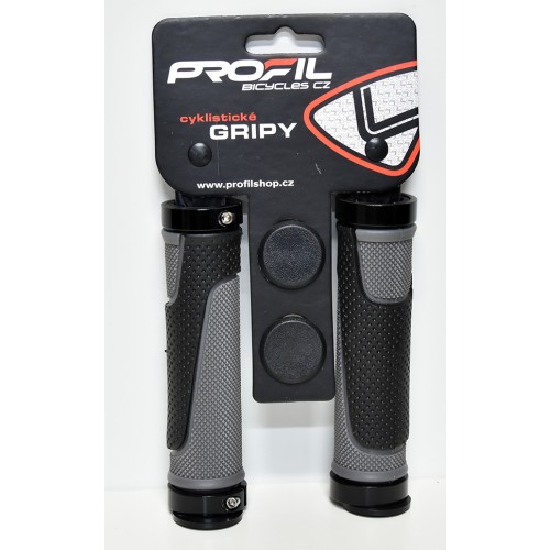 Gripy PROFIL G308 imbus 130mm černo-černé