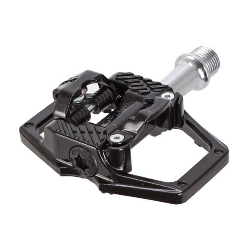 Pedály Wellgo R 226 SPD černé, jednostranné, ložiskové 