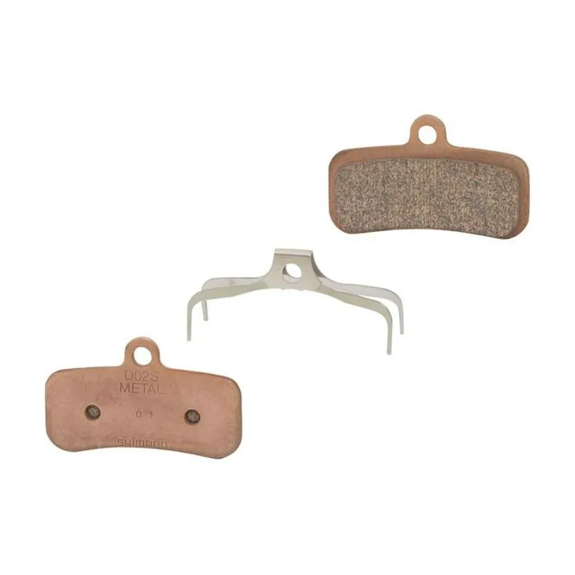 Brzdové desky Shimano D02S-MX BPD02S MX, Kovové, krabička 