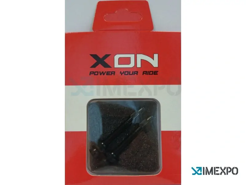 Bezdušový ventilek XON tubeless XVC-09 černý 45mm sada 2ks