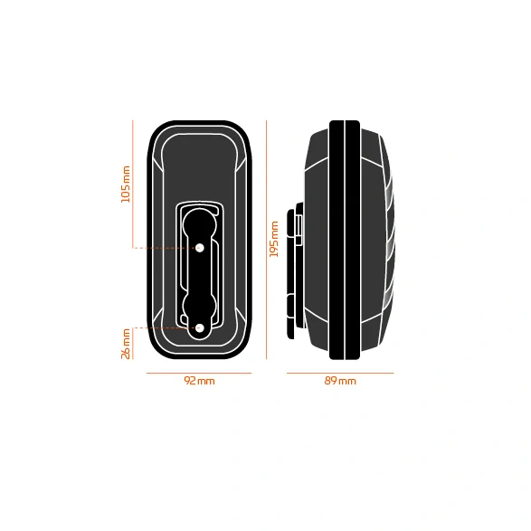 Toolbox Fidlock Twist + základna na rám