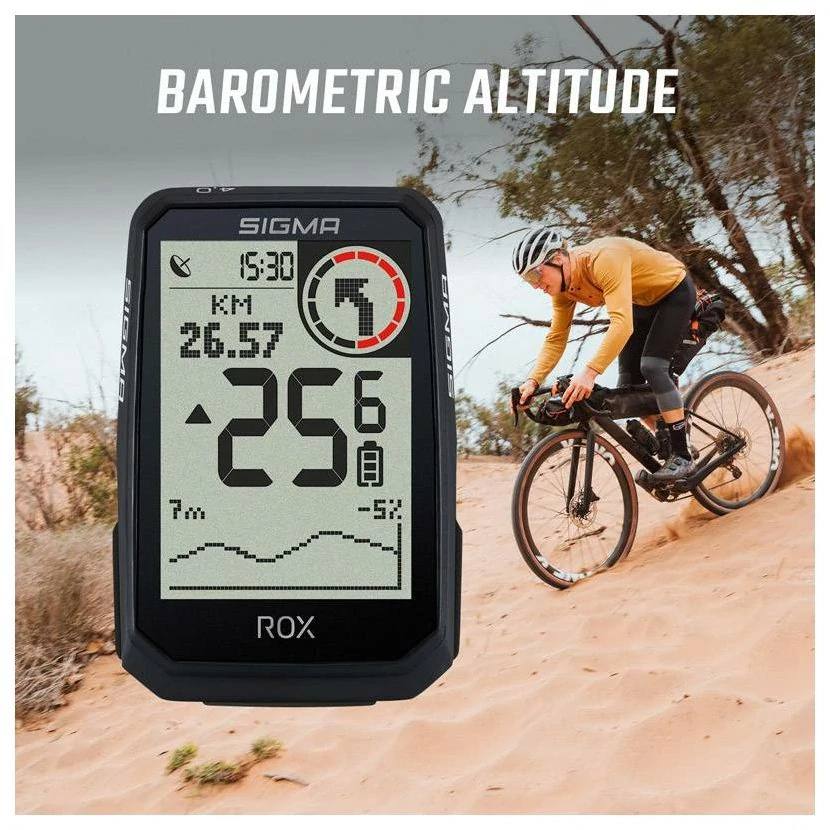 Počítač Sigma ROX 4.0 Endurance HR set 01068, černý