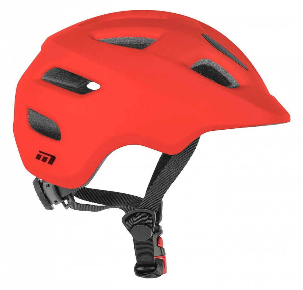 Přilba MAXBIKE MELVI, XS 46-51 cm, červená