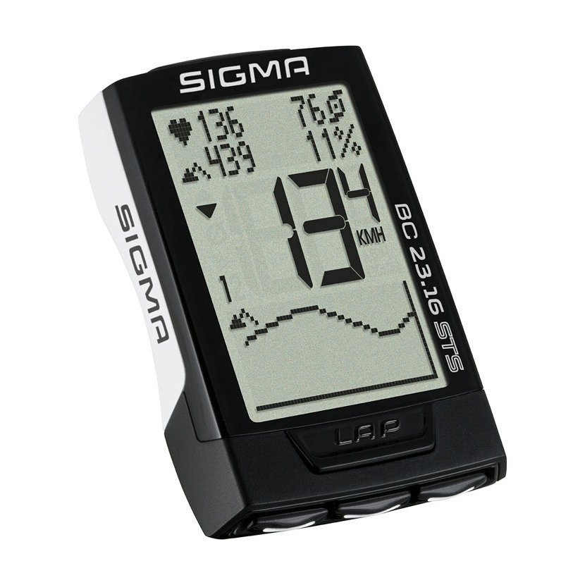 Sigma BC 23.16 STS/CAD *02316 bezdrátový, bílý