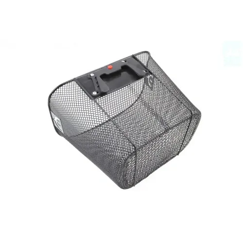 Koš přední JY-301 na řidítka s klipem černý