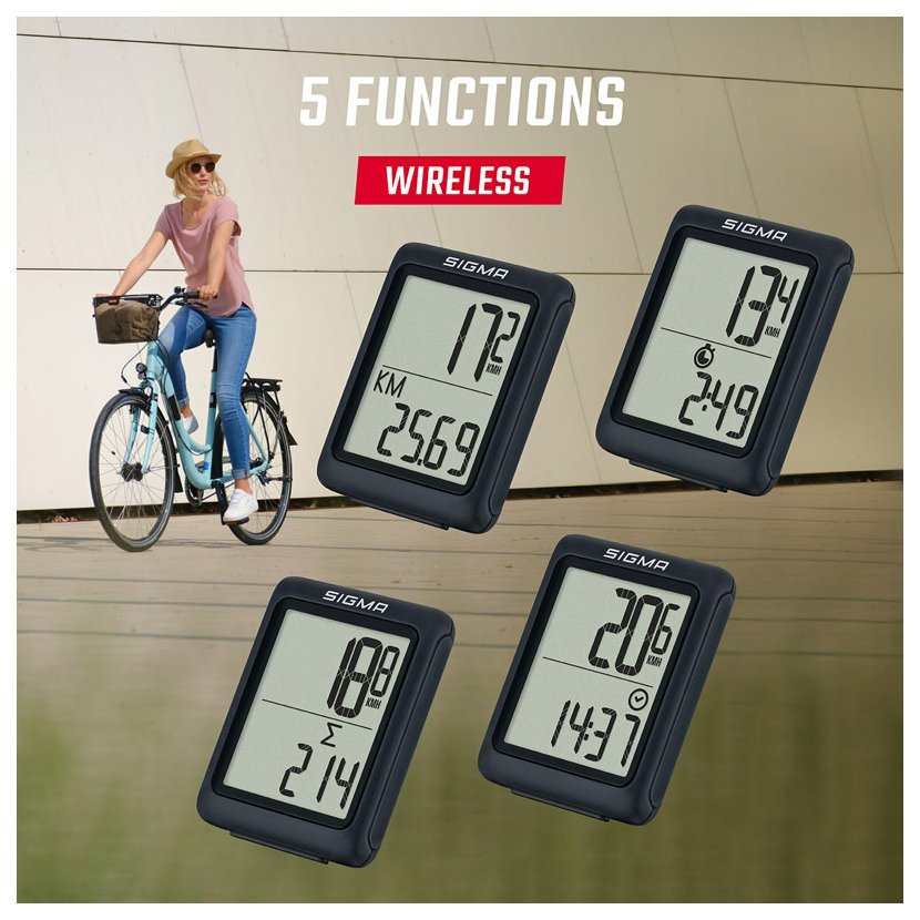 Sigma BC 5.0 WL ATS 05211 bezdrátový 