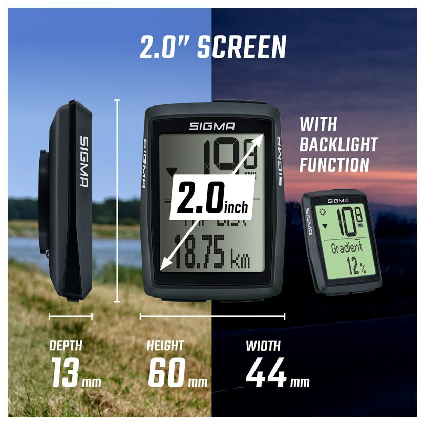 Sigma BC 14.0 WL STS *14211 bezdrátový