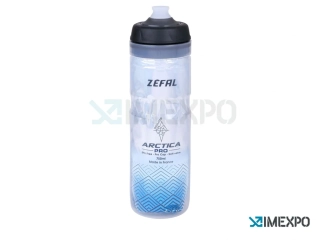 Láhev Zefal Arctica Pro 75 new stříbrná-modrá