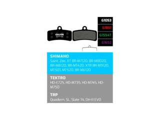 Brzdové desky Galfer FD426 PRO - Shimano, Tektro, TRP