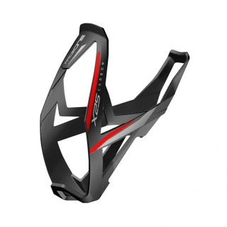 Košík na láhev RaceOne X25 CARBON černá/červená