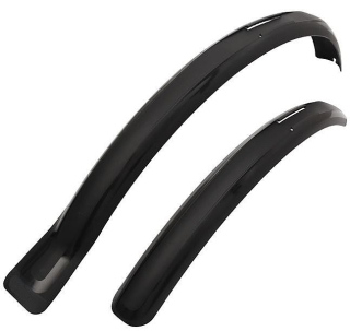 Blatníky Elektron 27.5 - 29" černý pro elektrokola