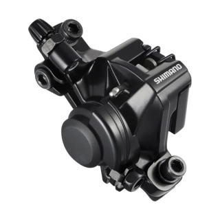 Brzda kotoučová Shimano 375 přední BRM375, mechanická, černá,adaptér