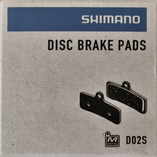 Brzdové desky Shimano D02S-MX BPD02S MX, Kovové, krabička