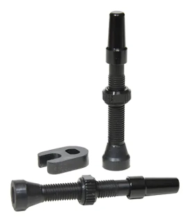 Bezdušový ventilek CST VL-CS002 Aluminuim 40mm černý /2ks/