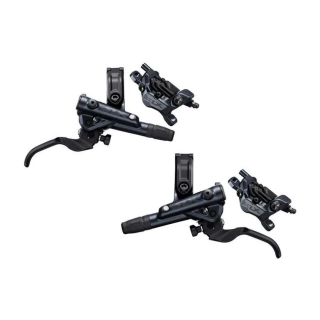 Kotoučová brzda Shimano SLX přední+zadní 4-pístová BRM7120, sada, polymerové desky D03S