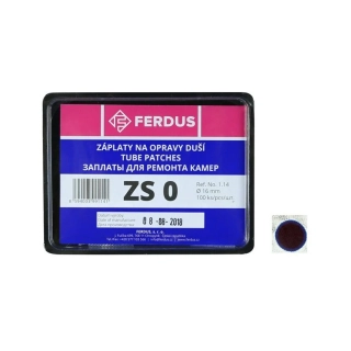 Záplata ZS 0 Ferdus 16mm kulatá 