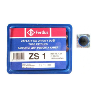 Záplata ZS 1 Ferdus 20mm, kulatá 